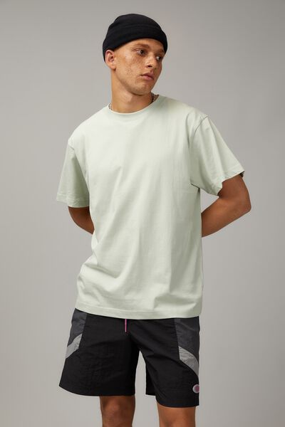 Relaxed Fit Basic T Shirt, SEAFOAM