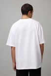 Oversized Music Merch T Shirt, LCN WMG WHITE/BURNA HANDS - alternate image 3