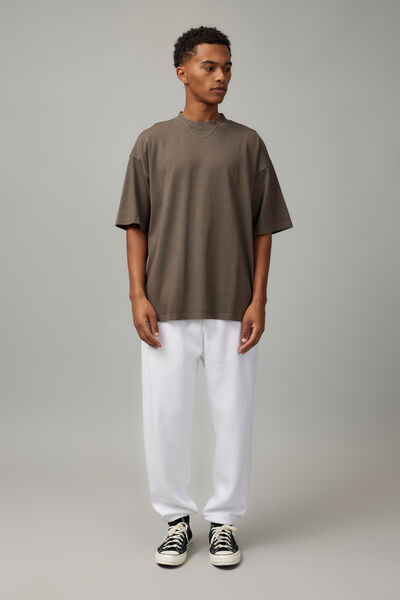Original Relaxed Track Pant, WHITE