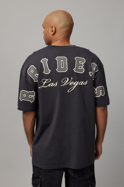 Oversized Nfl T Shirt, LCN NFL SLATE/RAIDERS EMB