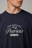 Oversized Nfl T Shirt, LCN NFL NAVY BLAZER/PATRIOTS EMB - alternate image 4