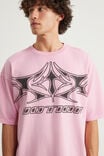 Notion Vintage Graphic Tshirt, NTN WASHED PINK GELATI/CYBER SIGIL - example image 4