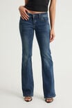 Twin Peak Bootcut Jean, LUNA INDIGO/PKT EMB - example image 1