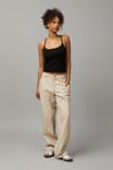Laine Woven Worker Pant, UTILITY TAN - alternate image 1