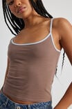 Classic Cami, LIGHT CHOC/CLOUD BLUE - alternate image 4