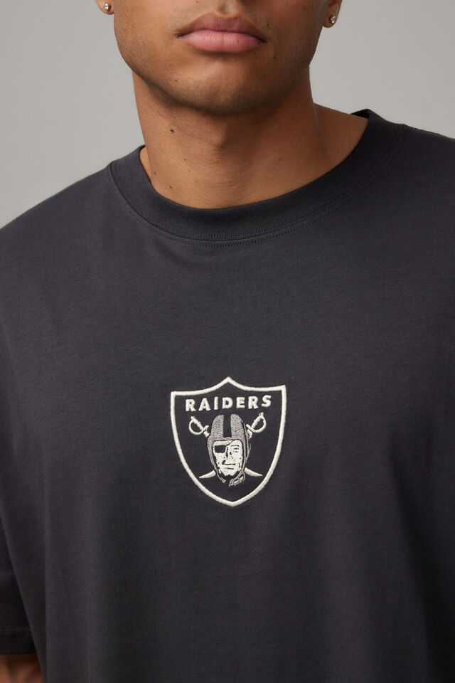 Oversized Nfl T Shirt, LCN NFL SLATE/RAIDERS EMB