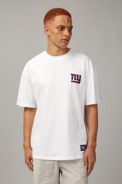 Oversized Nfl T Shirt, LCN NFL WHITE/GIANTS CHEVY TEXT