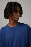 Relaxed Fit Basic T Shirt, ACADEMY BLUE - alternate image 4