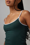Classic Cami, IVY GREEN/GREY MARLE - alternate image 4