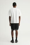 Nfl Basketball Short, LCN NFL BLACK WHITE / COLLEGIATE RAIDERS - example image 3