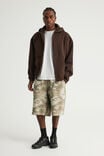 Authentics Baggy Track Short, WASHED SUMMER CAMO - example image 2