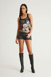 Rebel Girl Low Rise  Booty Short, FESTIVAL READY OLIVE - example image 4