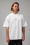 Heavy Weight Box Fit Graphic Tshirt, UC SILVER MARLE/NY BADGE - alternate image 1