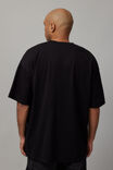 Oversized Music Merch T Shirt, LCN WMG BLACK/BURNA BOY SIGNATURE - alternate image 3