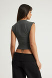 Authentics Extended Sleeve Top, DARK MARLE - example image 3