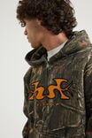 Half Half Zip Thru Hoodie, HH FORREST CAMO/GLOOP - example image 4