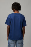 Relaxed Fit Basic T Shirt, ACADEMY BLUE - alternate image 3