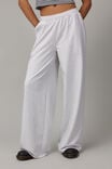 Relaxed Wide Leg Trackpant, SILVER MARLE - alternate image 2