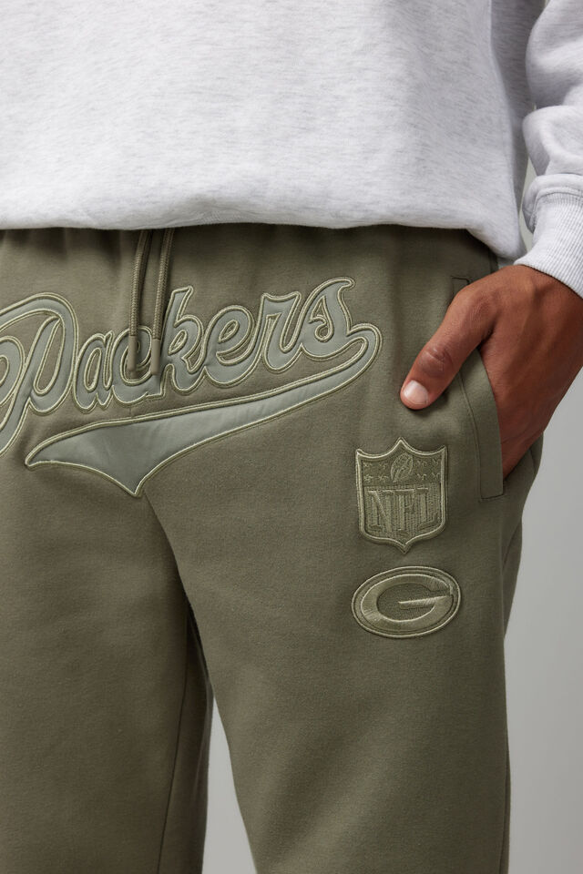 Nfl Relaxed Trackpant, LCN NFL DUSTY KHAKI/PACKERS SCRIPT