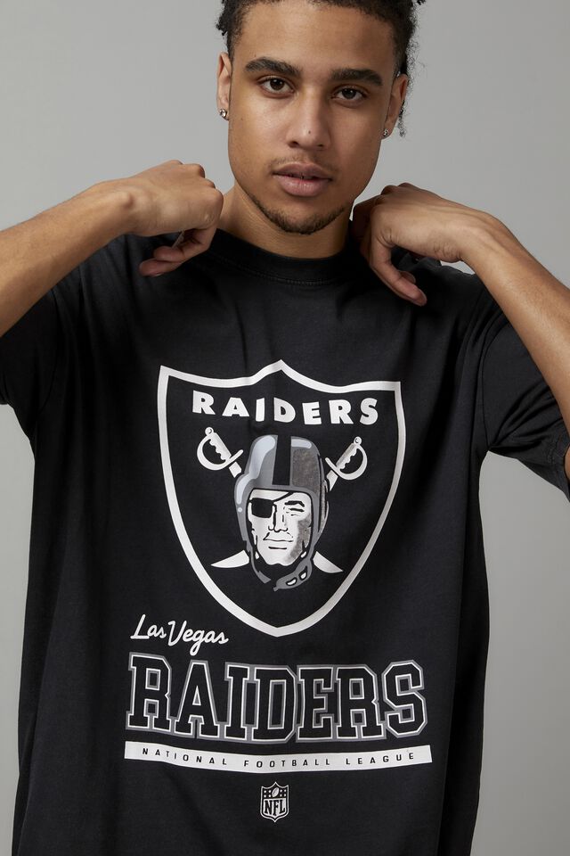 NFL Las Vegas Raiders T Shirt Mens S or M Longline American Football Jersey