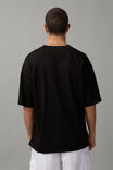 Box Fit Unified Tshirt, BLACK/STREET COURTS - alternate image 3