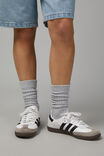 Slouchy Fashion Sock, GREY MARLE - alternate image 1