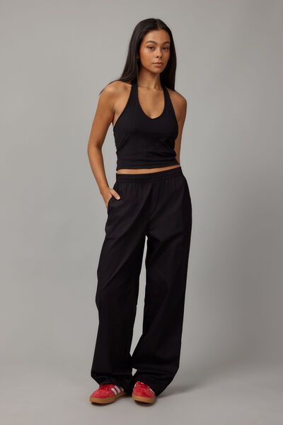 Tilly Relaxed Pant, BLACK