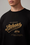 Nba Crew, LCN NBA BLACK/LAKERS SCRIPT - alternate image 4