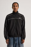 Half Half Shell Jacket, BLACK - example image 1