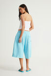Authentics Baggy Track Short, WASHED LAGUNA BLUE - example image 3