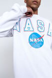 Oversized Nasa Crew, LCN NAS WHITE/NASA SUPER SCALE - alternate image 2