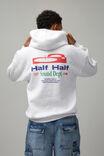 Half Half Hoodie, SILVER MARLE/HALF HALF SOUND DEPARTMENT - alternate image 1