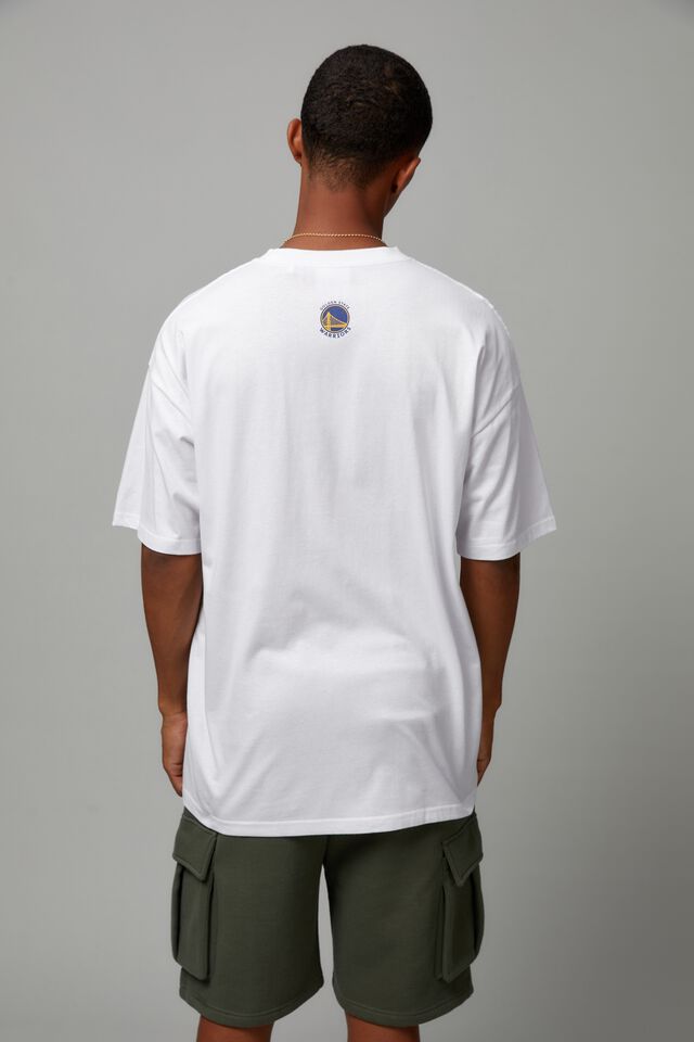 Oversized Nba Panelled T Shirt“milwaukee bucks”, Men's Fashion
