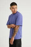 Authentics Heavy Weight Box Fit Tshirt, PURPLE SWAG - example image 1
