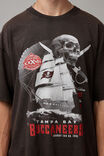 Oversized Nfl T Shirt, LCN NFL WASHED CHOC/TAMPA BAY HOMAGE - alternate image 4