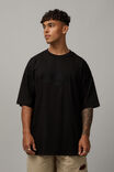 Essential Nfl T Shirt, LCN NFL BLACK/RAIDERS CREST - alternate image 1
