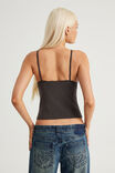 V Neck Cami, PHANTOM - example image 3