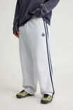 Baggy Trackpant, OG SILVER MARLE/TAPING - example image 1