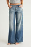 Era Low Super Wide Jean, INTERSTELLAR BLUE/PKT EMB - example image 2