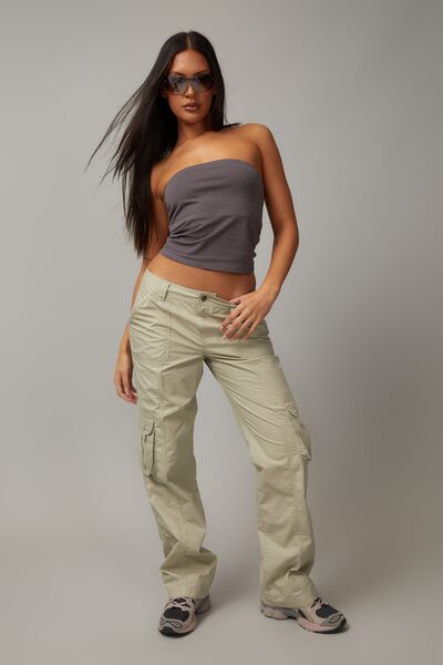 The Everyday Cargo Pant, SOFT GREEN