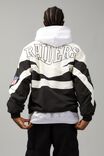 Raiders Zip Thru Jacket, LCN NFL RAIDERS BLACK/BEIGE - alternate image 3