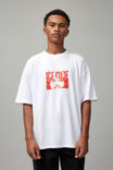 Essential Music Merch T Shirt, LCN MT WHITE/ICE CUBE LO FI - alternate image 1