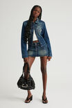 Babydoll Mini Skort, MEET CUTE BLUE - example image 2