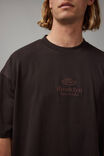 Heavy Weight Box Fit Graphic Tshirt, UC CHOC TORTE/BROOKLYN TONAL - alternate image 4