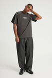 Half Half Panelled Tee, HH SLATE/BLACK PANELLED PILL - example image 2