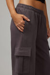 Cargo Trackpant, CHARCOAL - alternate image 4