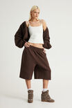 Authentics Baggy Track Short, WALNUT - example image 2