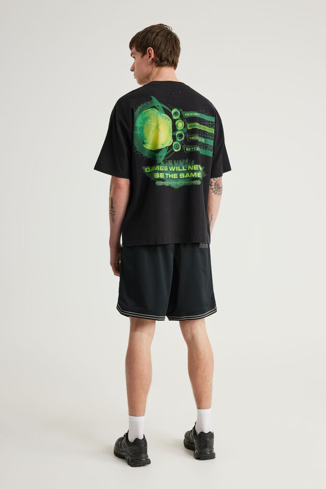Xbox Basketball Short, LCN XBOX BLACK STEALTH