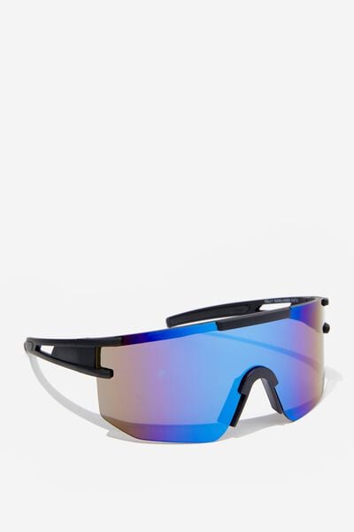 Kelly Sunglasses, BLACK/BLUE