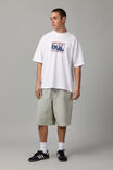 Box Fit Music Merch T Shirt, LCN MT WHITE/BIGGIE EDITORIAL - alternate image 2